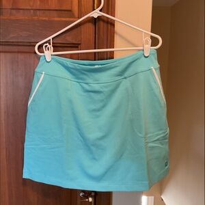 Ladies FootJoy Turquoise Golf Skort